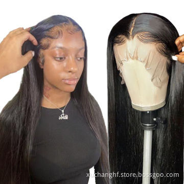 150% 180% Density Factory Wholesale Wigs Human Hair Lace Front Wigs Brazilian Virgin Full Lace Headband Human Hair Wigs
